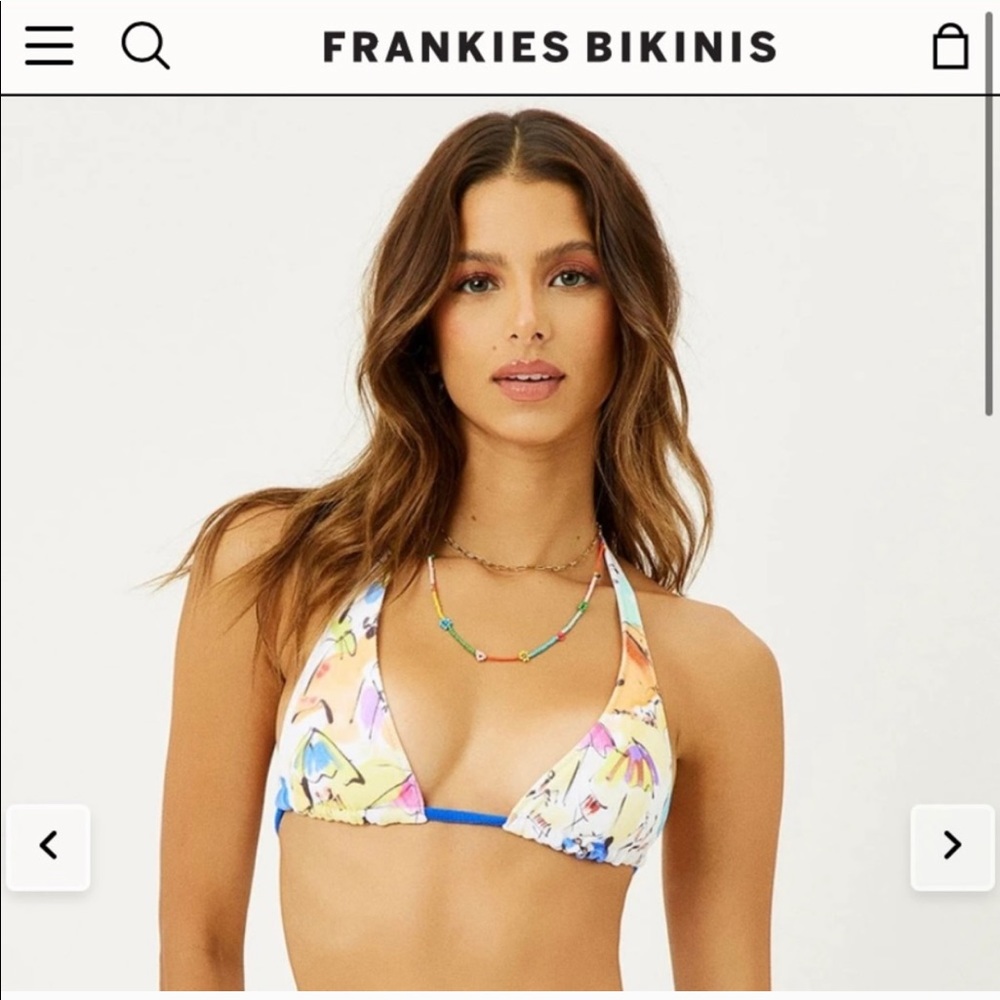 ISO santorini harlow frankies bikinis top